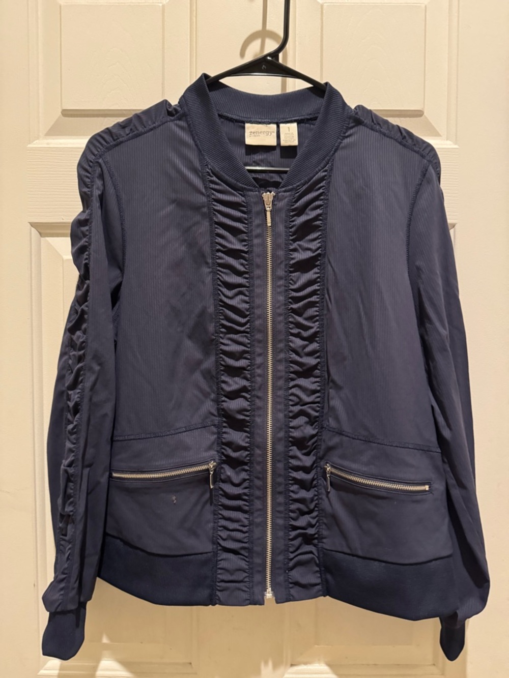 Zenergy By Chico’s Jacket Size 1